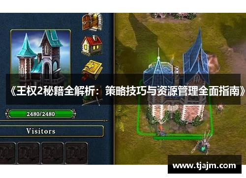 《王权2秘籍全解析：策略技巧与资源管理全面指南》